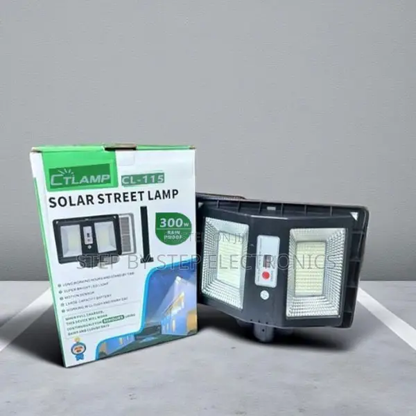 High Brightness Ctlamp 300w Solar Security Street Light Motion Sensor
