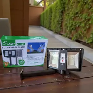 Ctlamp 300w Outdoor Security Solar Street Light With Motion Sensor