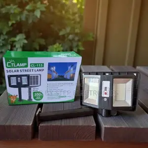 Ctlamp 300w High Bright Led Solar Light Double Sided Outdoor Security