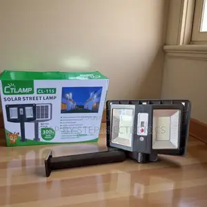 Dusk to Dawn Ctlamp 300w Solar Street Light Motion Sensor Outdoor