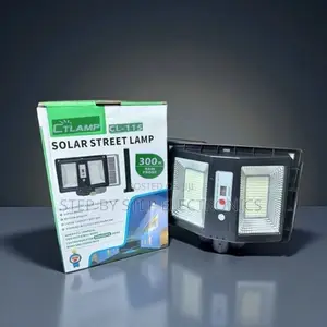 Ctlamp 300w Outdoor Solar Street Light Auto on/Off Motion Sensor