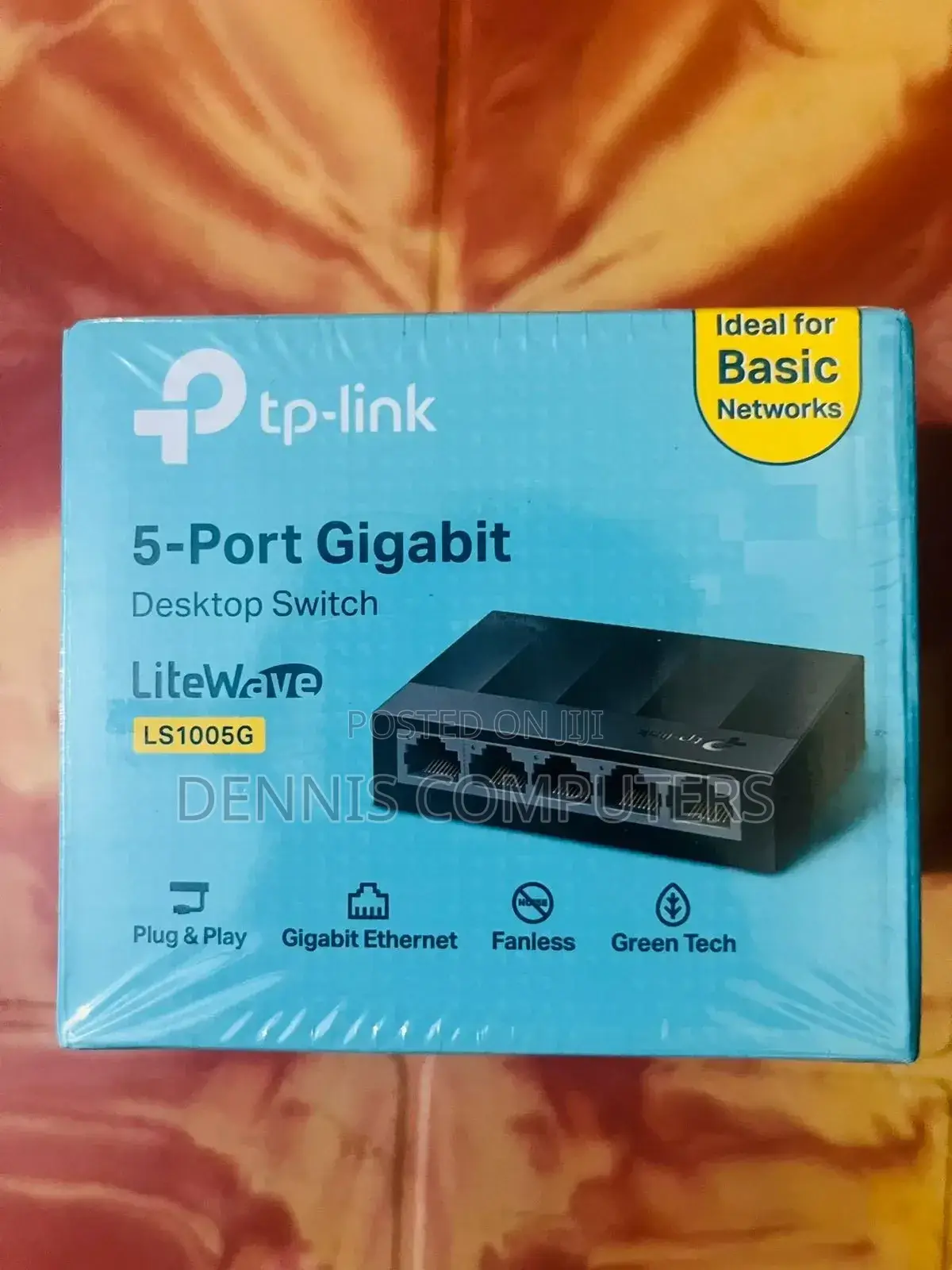 Tp-Link 5-Port Gigabit Ethernet 1000mbps Switch Tl-Ls1005g