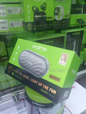 Oraimo Powerbank Portable Bluetooth Speaker With Deep Strong Bass