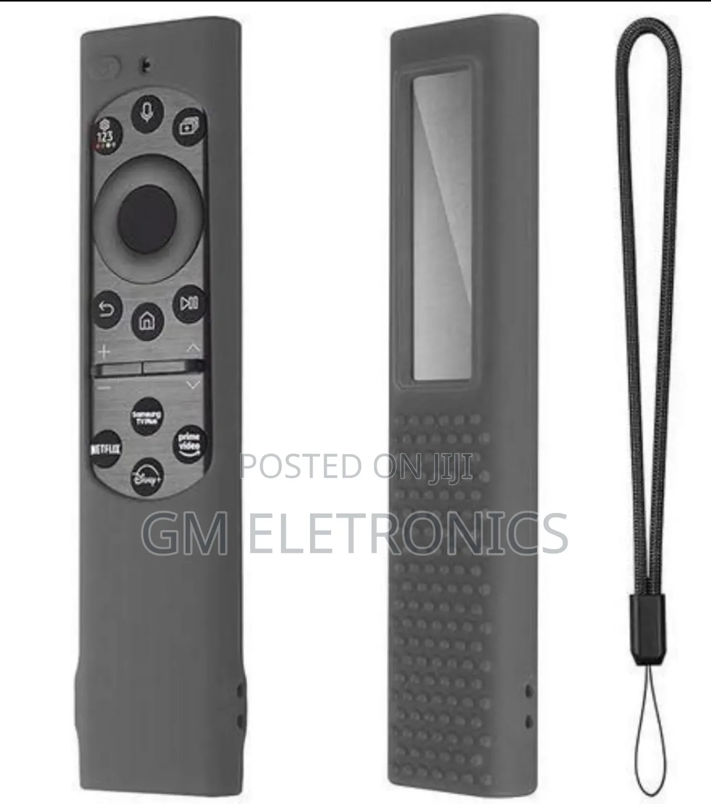 Samsung Type C Rechargeable Solar Voice Remote and Silicone Case.