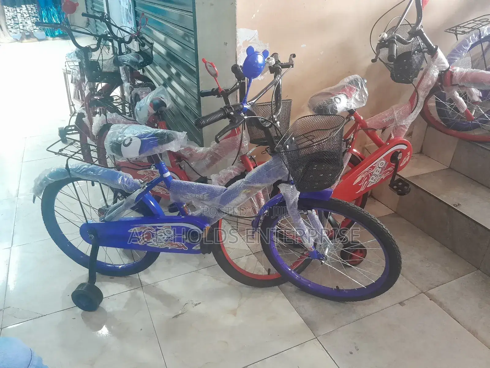 Rbo Size 20" Kids Bicycle With Training Wheels