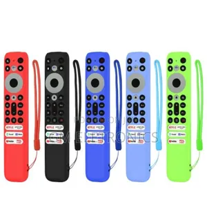 TCL Google Smart Tv Replacement Remote Control + Silicone Cover Case.