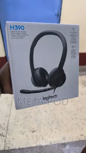 Logitech H390 Usb-a Headset With Noise Cancelling Mic - Black