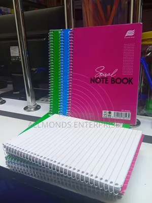 Left Spiral Notebook- Economic