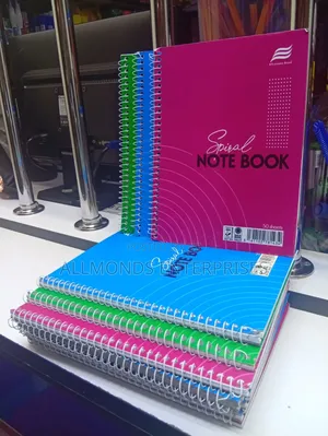 Left Spiral Notebook- Economic