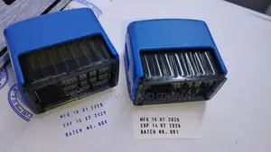 Batch Number Self Inking Rubber Stamp