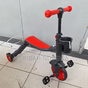 3 in 1 Kids Scooter and Bike, Adjustable Toddler Balance Bike