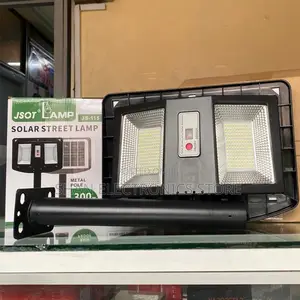 300w Solar Street Lamp Double Sided Street Light With Motion Sensor