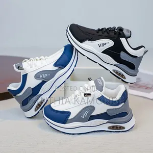 Cuuuteeee Blue and Black Sneakers
