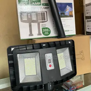 Solar Street Lights Outdoor Waterproof, Dusk to Dawn 300 Watts Light