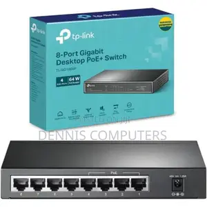 Tp-Link 8-Port 1000mbps Gigabit Desktop Switch Tl-Sg1008mp