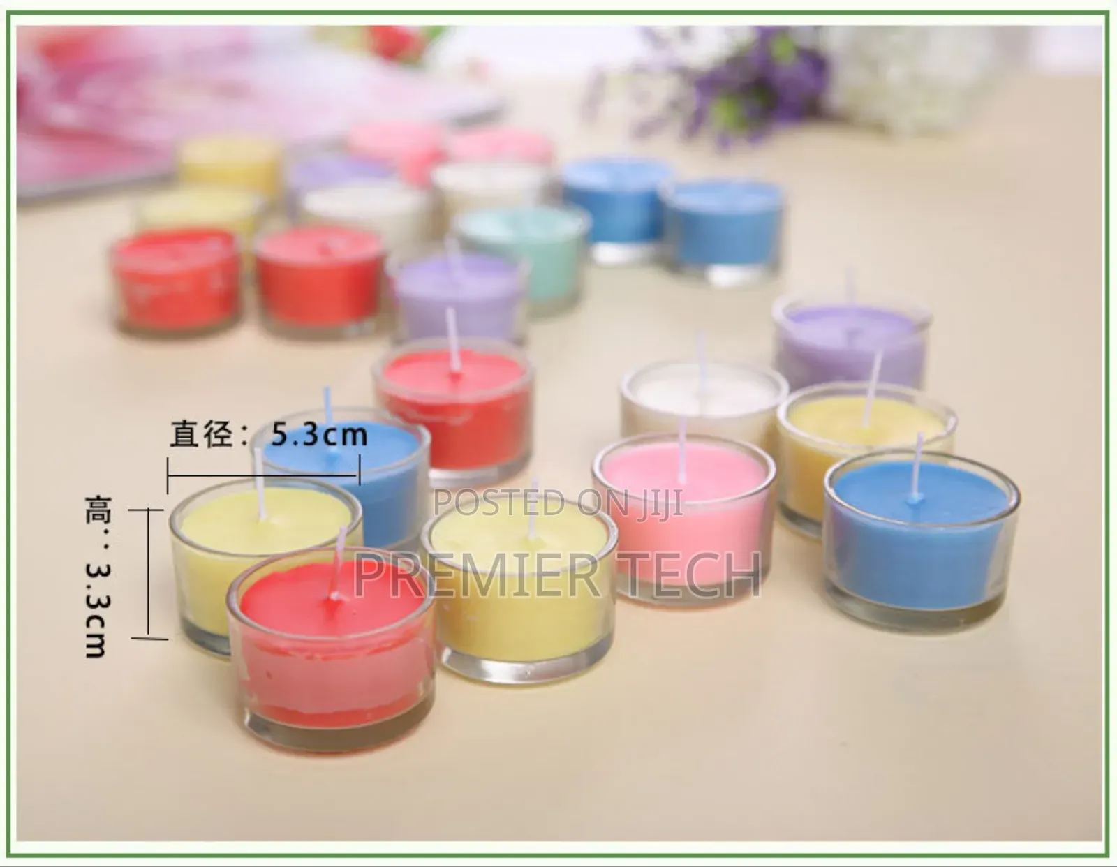 *Scented Candles 6pc Set