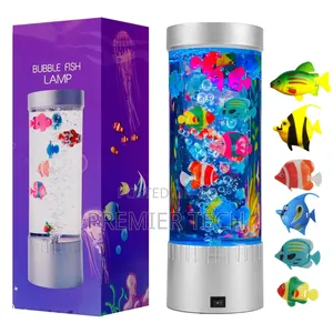 Led Bubble Fish Lamp Decor *1.5 Liters Capacity*