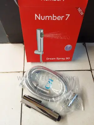 Number 7 Silver Arabic Shower.