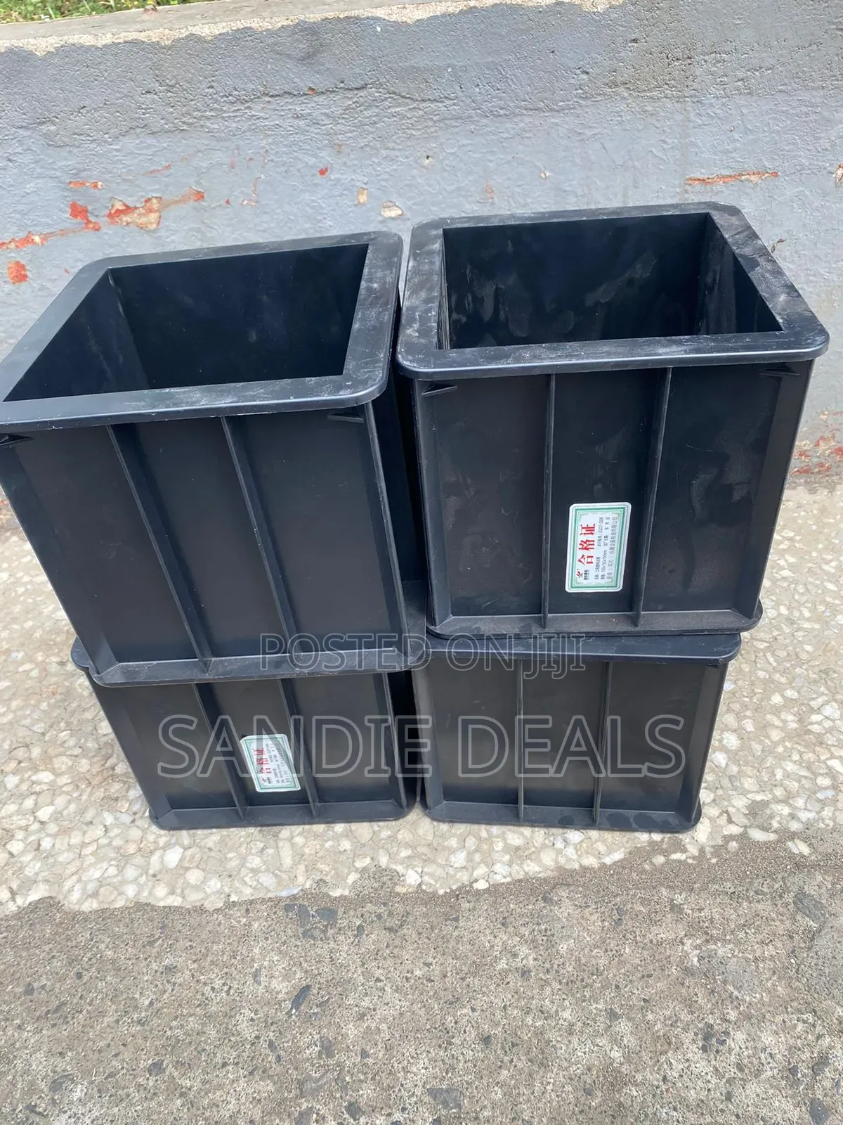 Concrete Block Cubes