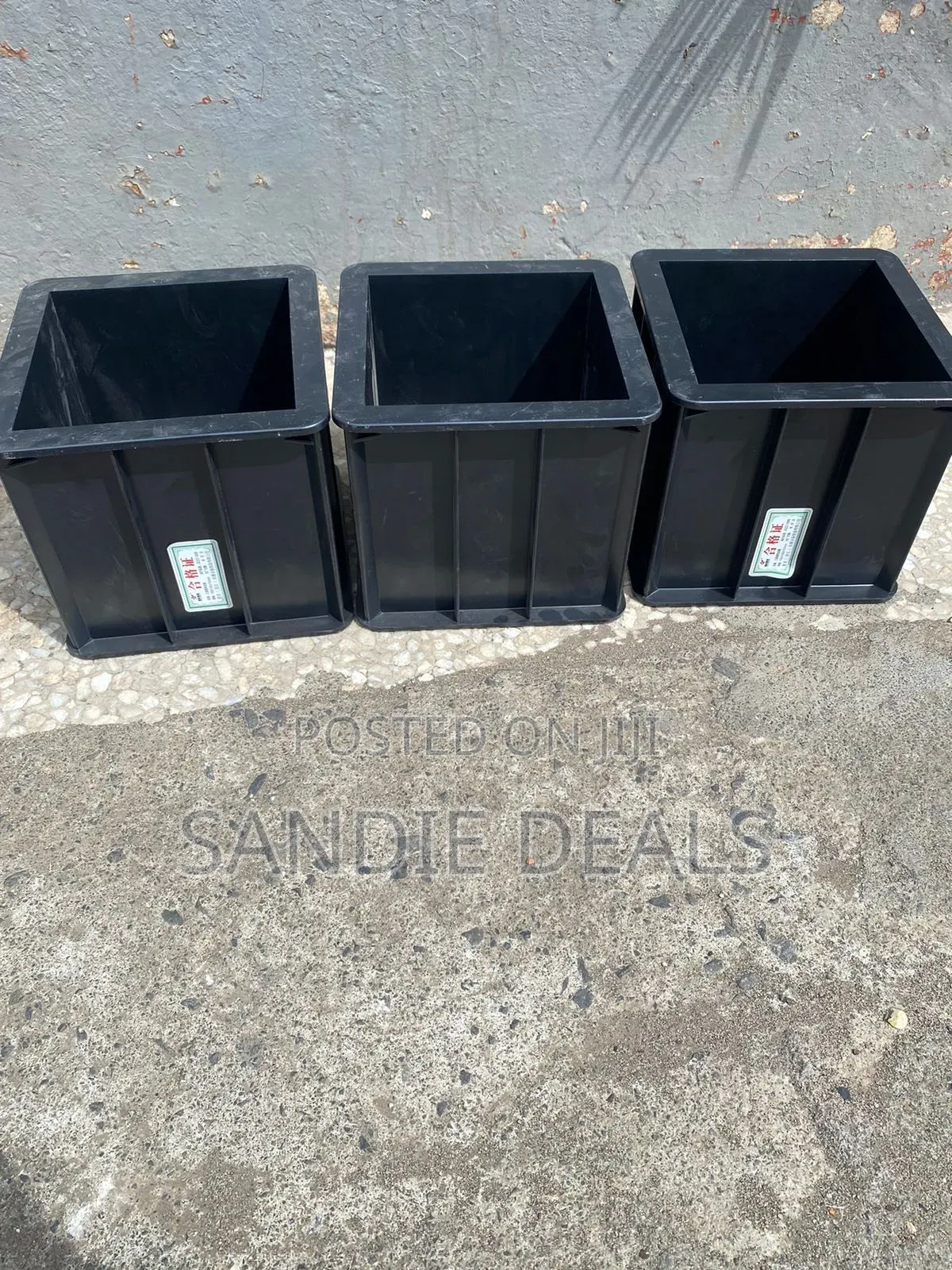 Concrete Block Cubes