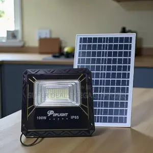 100w Outdoor Solar Flood Light Energy Saving High Brightness Ip66