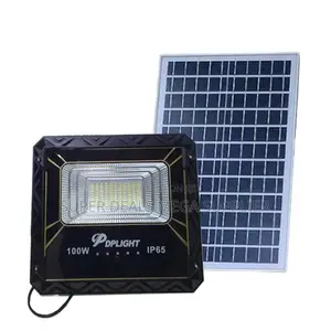 100w Solar Flood Light Energy Saving Long Lasting Battery Ip66