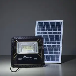 100w Solar Flood Light Remote Controlled Rustproof Waterproof Casing