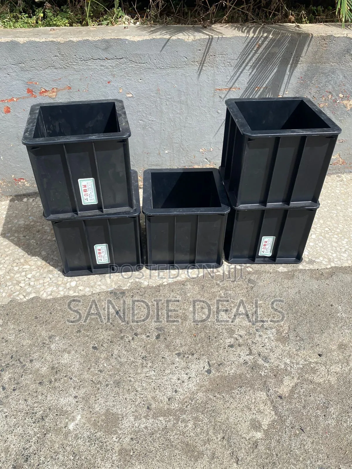 Certified Plastic Cube Moulds