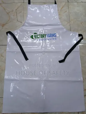 PVC White Apron and Waterproof, Chemical Resistant Aprons