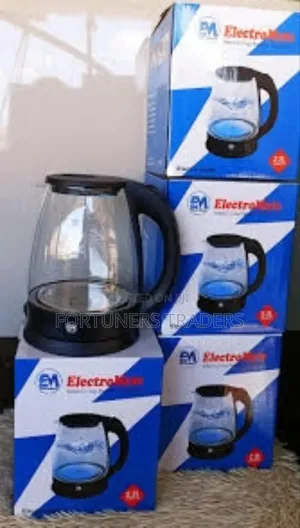 Electromate Em Glass Kettle 2.2l Kettle Electric Jug Heater