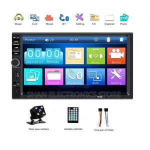 7018b 7 Inch Single Din Car Mp5 Player With Backup Camera