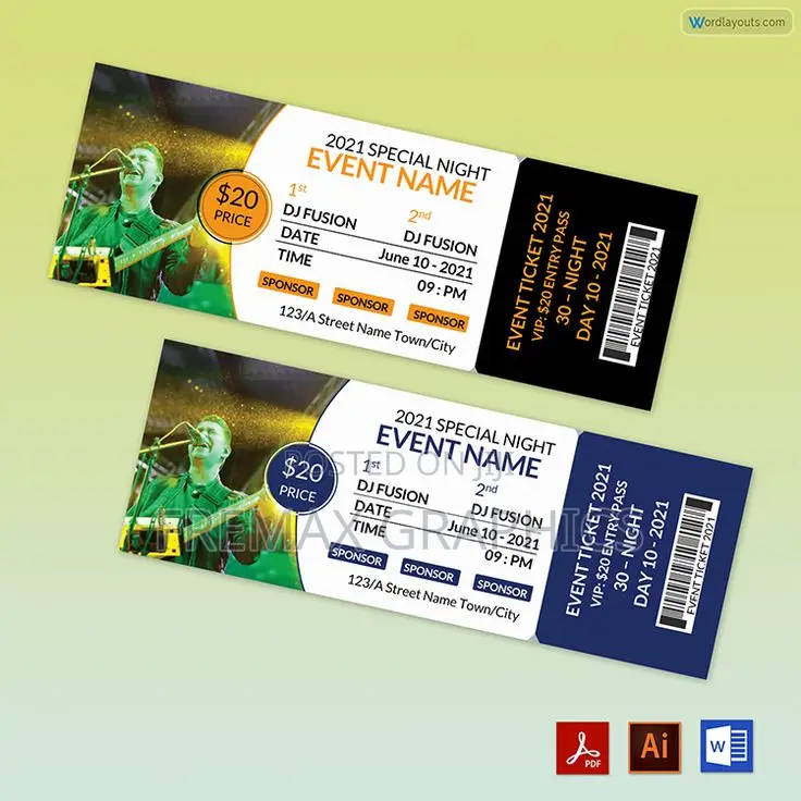 Custom Event Cards Design