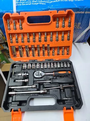 53-Piece Ratchet Socket Wrench Set,