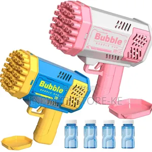 Pink and Blue Bubble Gun