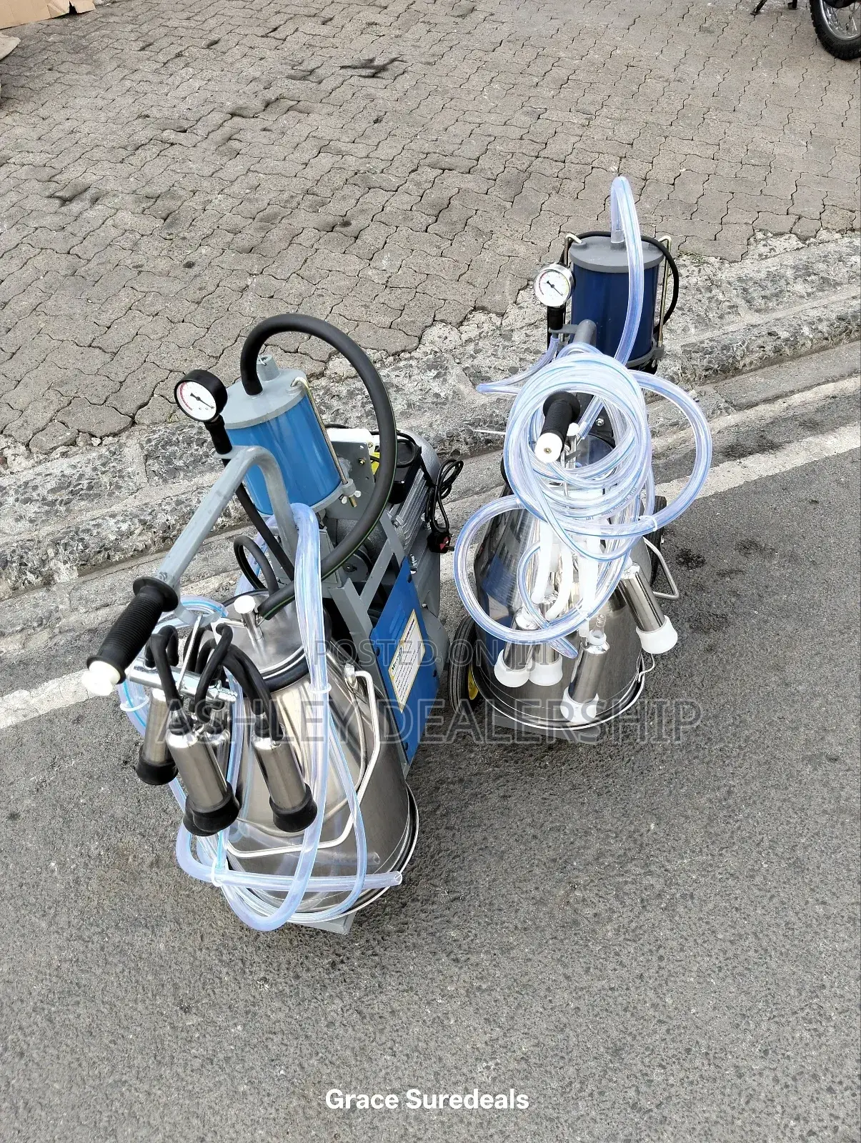 25 Litres Single Bucket Milking Machine