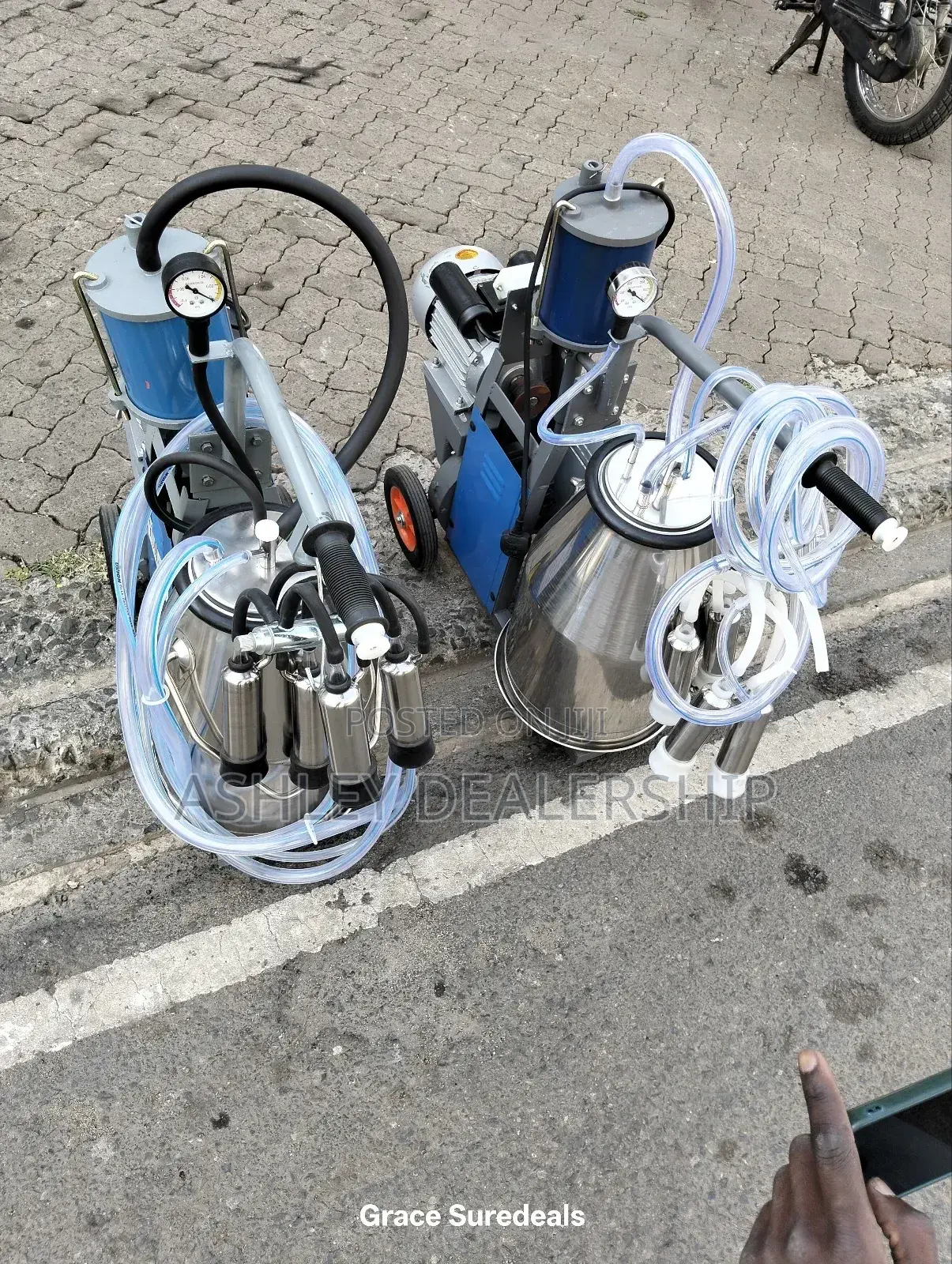 25 Litres Single Bucket Milking Machine