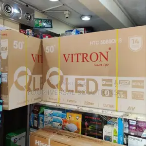 Vitron 50" Qled Smart Android Frameless With Bluetooth