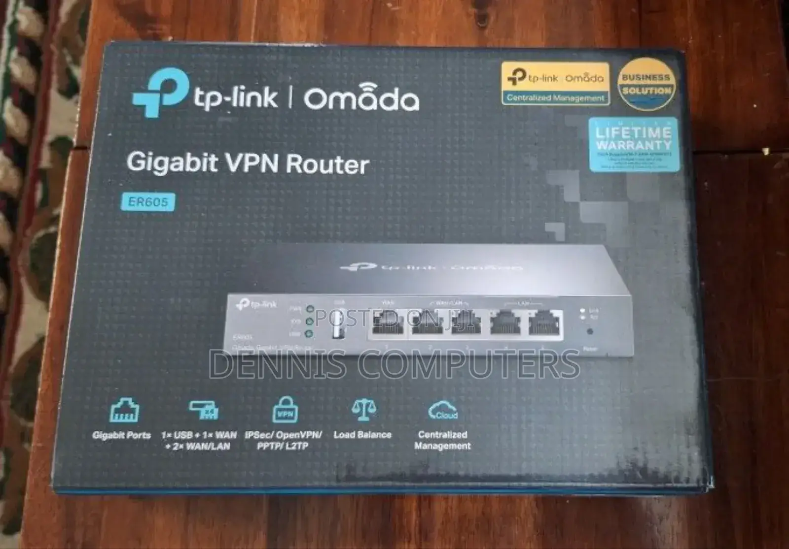TP-Link Er605 Omada Gigabit VPN Gateway