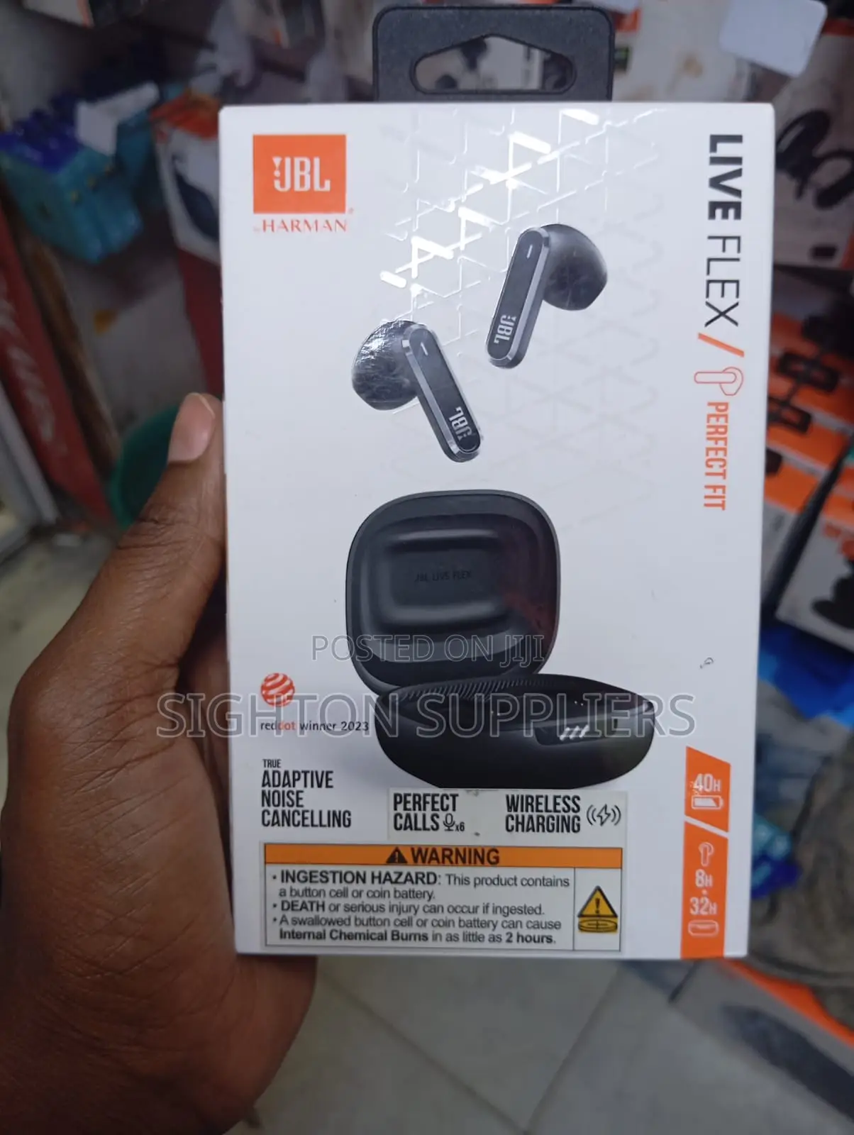 JBL Live Flex True Wireless Noise Cancelling Earbuds