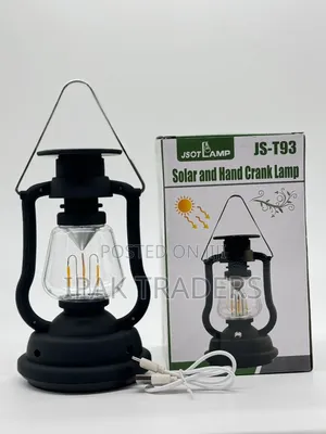 T93 Solar and Hand Cracked Rechargeable Lamp