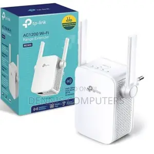 Tp-Link Ac1200 Wireless N Wall Plugged Range Extender - Tl-Re305