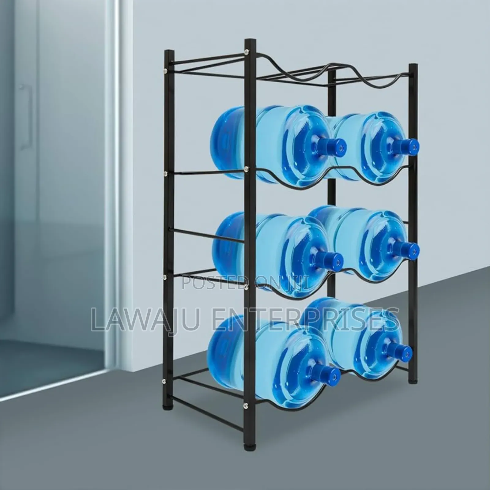 6 Water Bottle Holder Rack