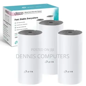 Tp-Link Deco E4 Ac1200 Whole Home Mesh Wi-Fi System - Tl-Deco E4