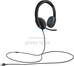Logitech High-Performance Usb Headset H540 for Windows and Mac, Skype