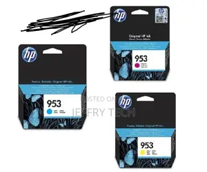 953 Orginal Hp Ink Cartridge Magenta/Cyan/Yellow