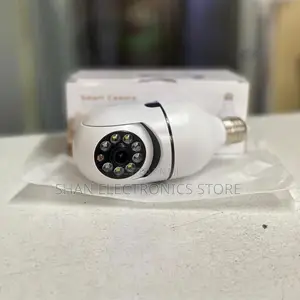 Bulb Smart Wifi PTZ Camera V380 Pro Wireless CCTV Monitoring Home