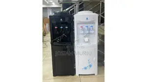 Nunix Q7c Hot, Normal Cold Water Dispenser – 3 Taps (Black/White)