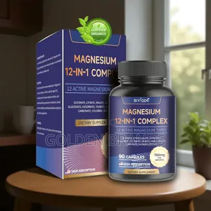 Full-spectrum Magnesium 12-in-1: Power, Calm, Energy In Every Capsule