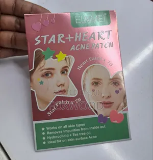 Elaime Star+Heart Acne Patches.