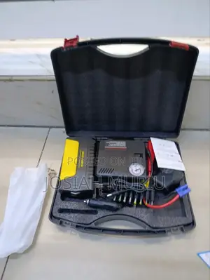 Emergency Car Jump Starter Kit High-Capacity Battery Power Bank